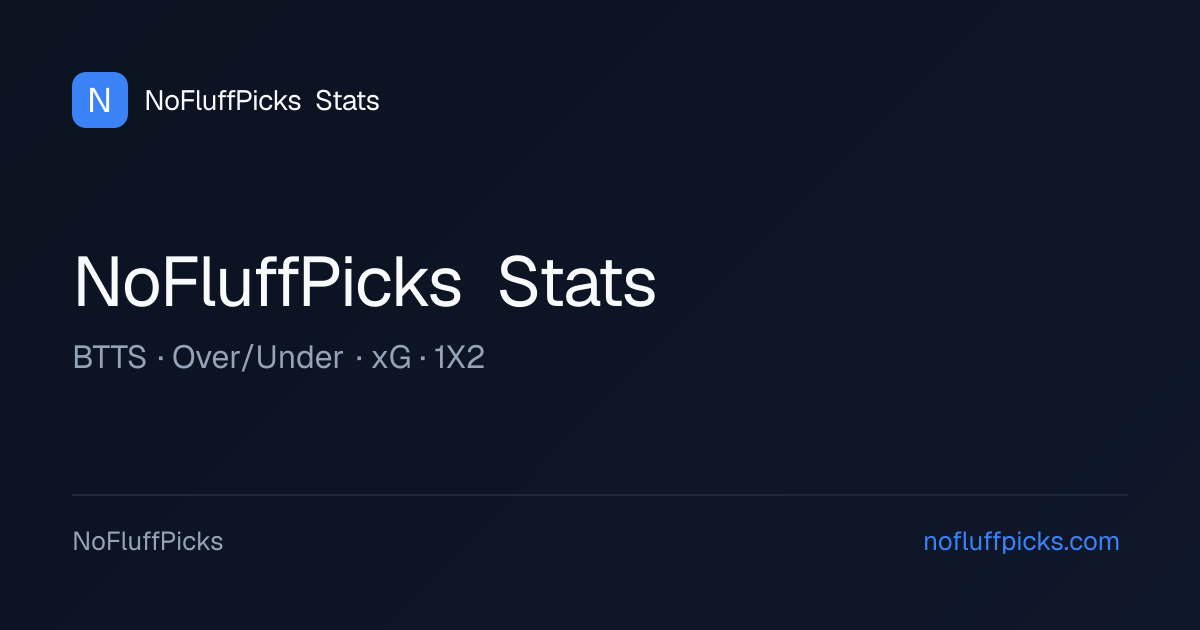 Serie A 2026 standings, schedule and stats | NoFluffPicks Stats